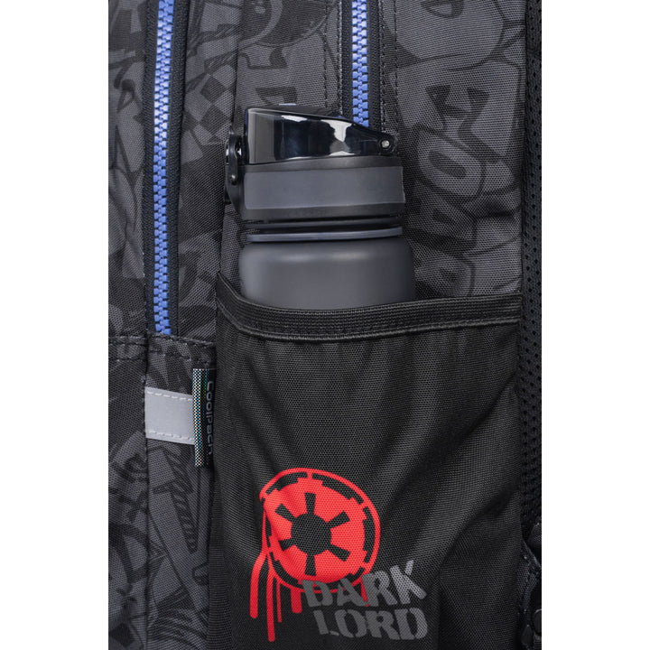 Star Wars Coolpack-skolesæt, Jerry-rygsæk med 3 rum (15") med formet rygstykke og justerbare skulderstropper samt Jumper 3-penal med tilbehør
