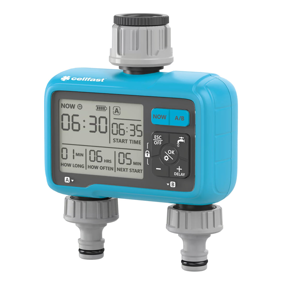 Cellfast, Chronos CellPro – elektronisk vandingsstyring med 2 sektioner