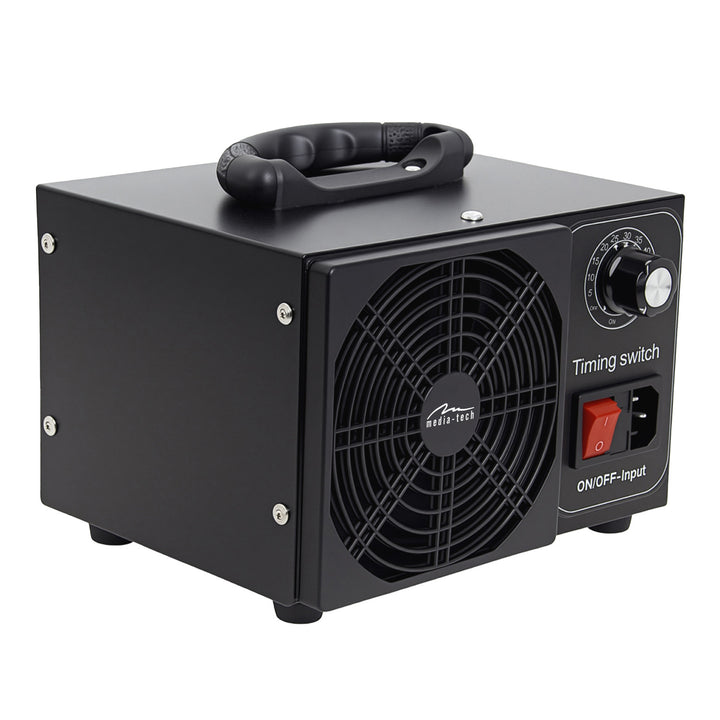 Professionel ozongenerator til desinfektion og luftrensning, Mediatech, Ozonudledning: 60.000 mg/h, TIMER, Effekt: 140 W, metalhus