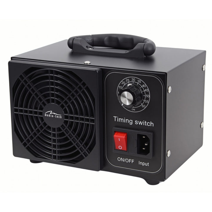 Professionel ozongenerator til desinfektion og luftrensning, Mediatech, Ozonudledning: 60.000 mg/h, TIMER, Effekt: 140 W, metalhus