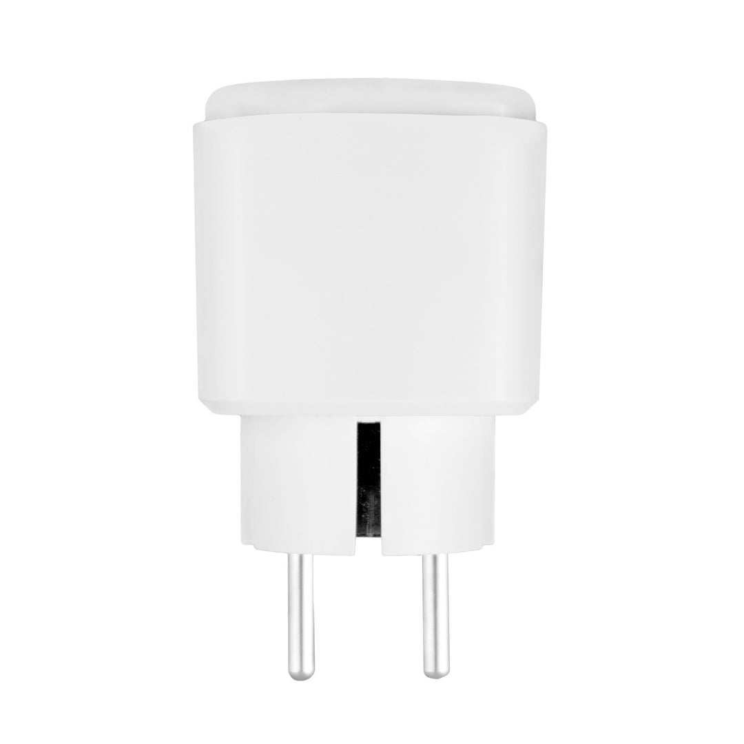 GreenBlue WiFi-stik med fjernbetjening, Android/iOS/Alexa/Google Home, timer, wattmåler, maks. 16 A/3840 W, GB735 W, 2 stk.