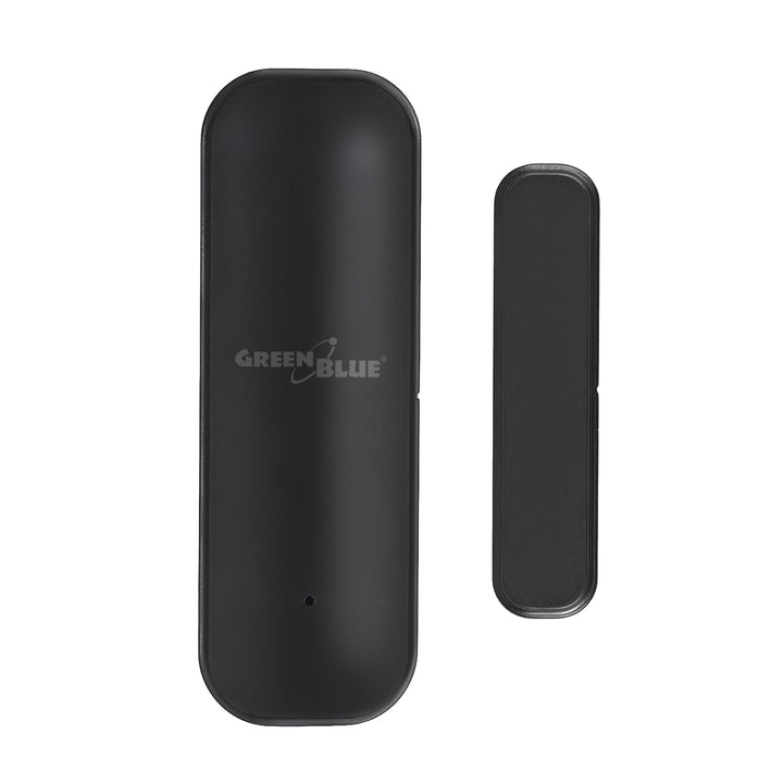 Trådløs kontaktor / WiFi-åbningssensor fra GreenBlue, Android/iOS, til døre / vinduer, 3,0 V DC, LR03x2, GB479 B, 2 sæt