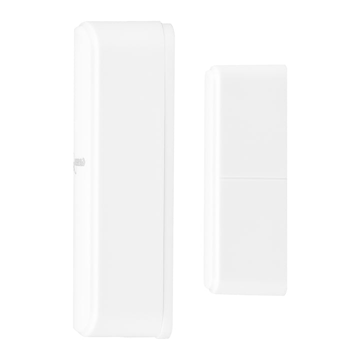 Trådløs kontaktor / åbningssensor med WiFi fra GreenBlue, Android/iOS, til døre / vinduer, 3,0 V DC, LR03x2, GB479 W, 2 sæt