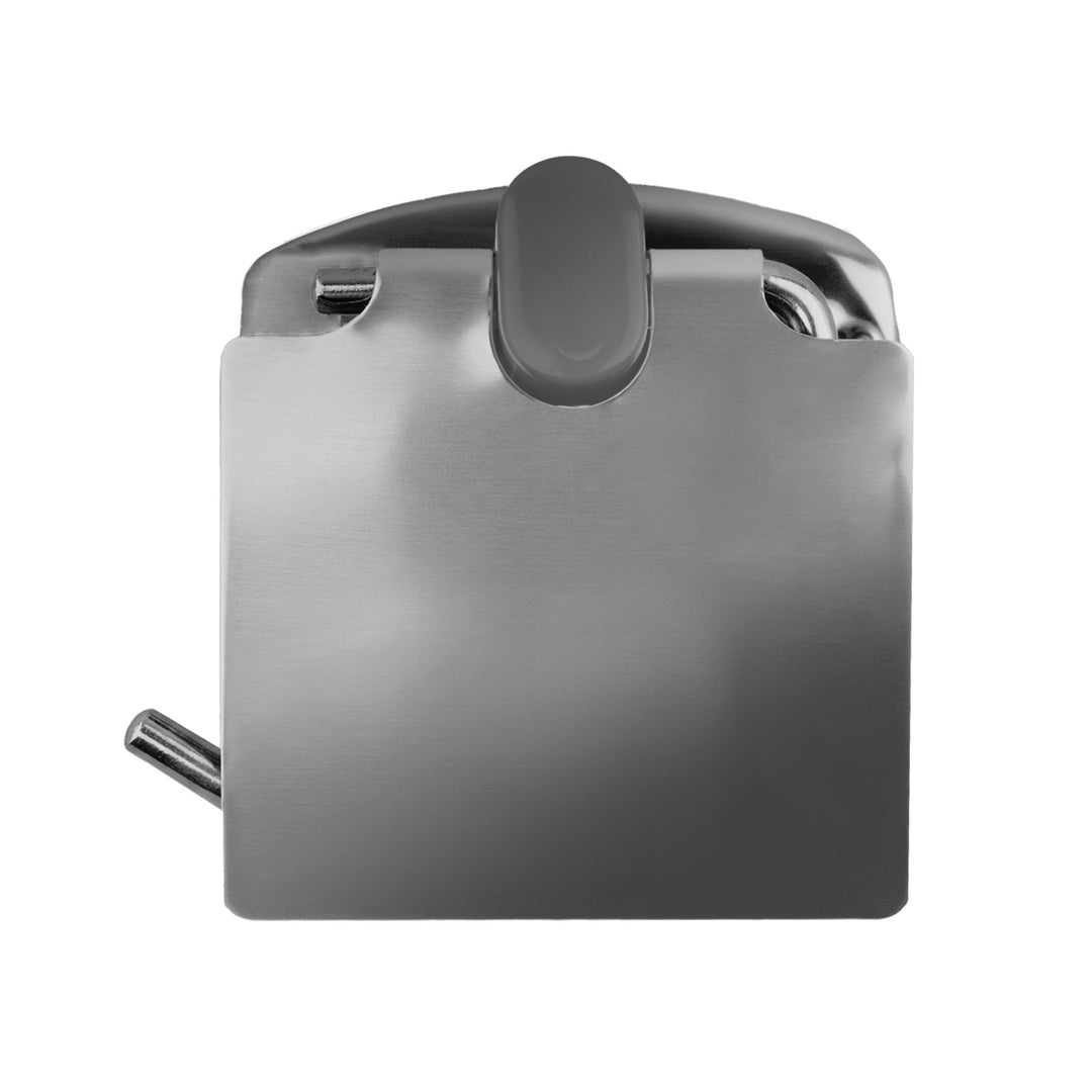 Toiletpapirholder med klap/kromafdækning, ABJ