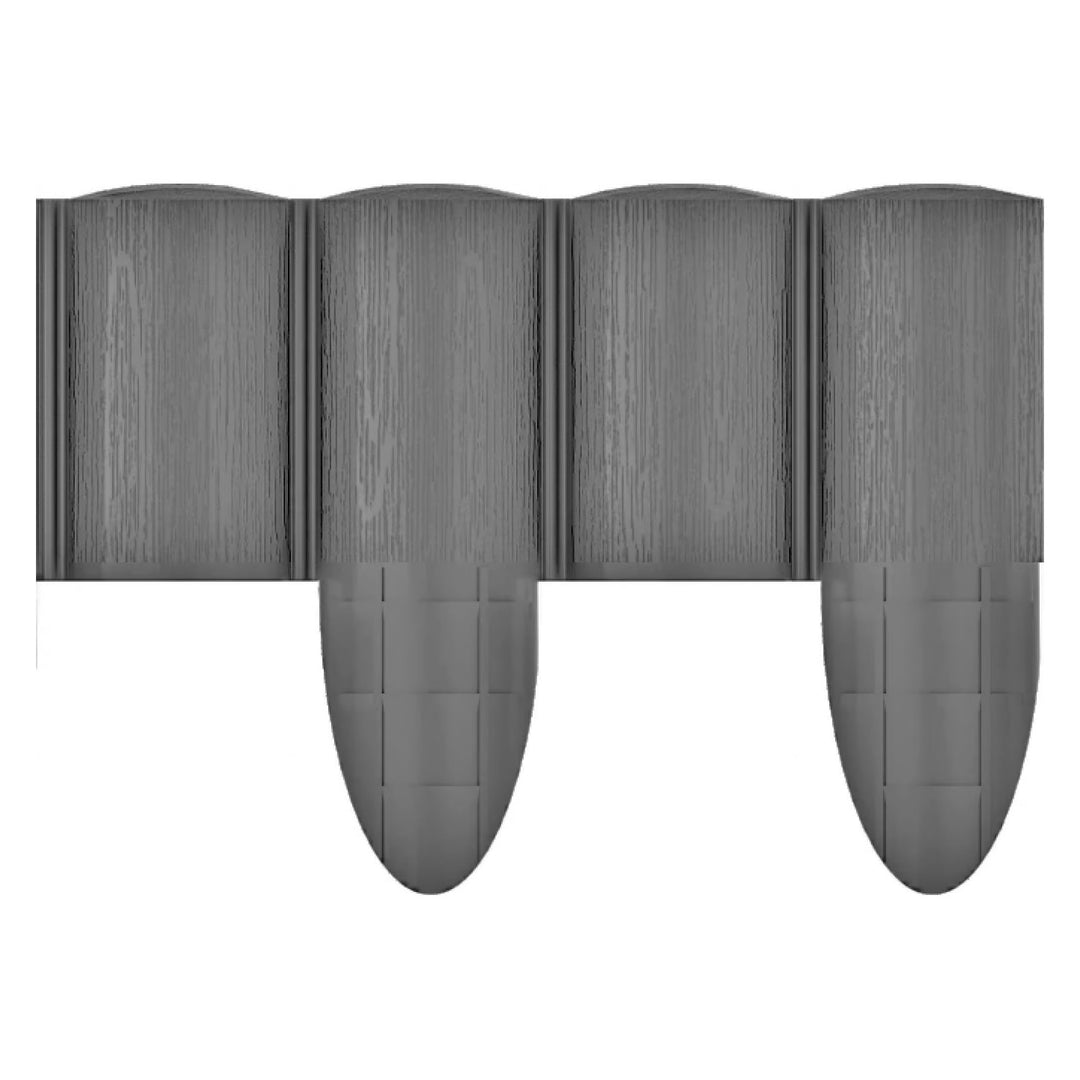 Cellfast havehegn, træstruktur, frostbestandig, længde 14,4 m, farve: grafit, 34-054