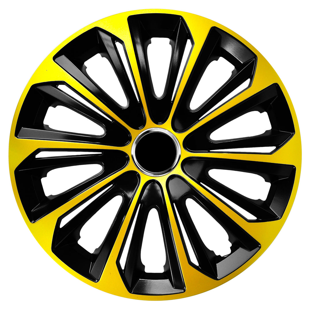 Universalhjulkapsler 16'' NRM Extra Strong, guld-sort, 1 stk.