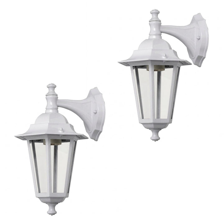 Velence Rabalux 8201 udendørslampe, hvid, E27, maks. 60 W, klassisk stil, 2 stk.