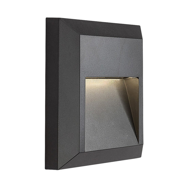 Rabalux-lampe, væglampe, udendørs, LED 4 W, antracit, Trento, 2 stk.