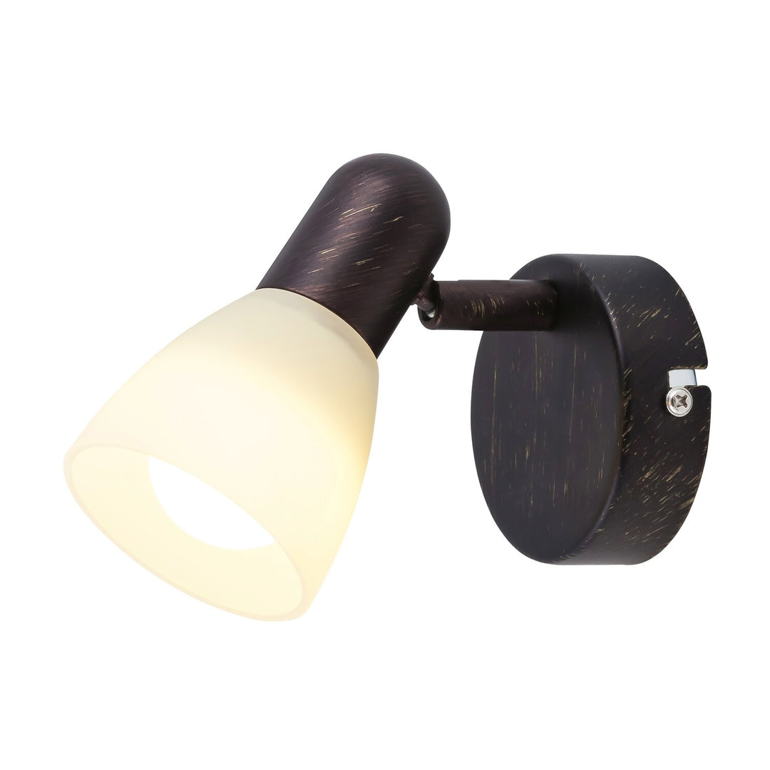 Soma spotlampe E14, maks. 40 W, antikbrun 6591, 2 stk.