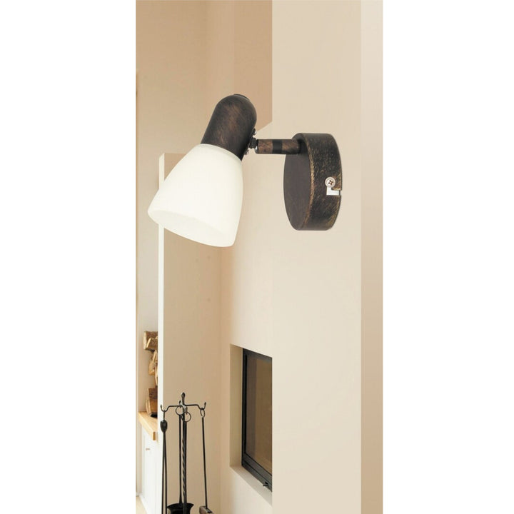 Soma spotlampe E14, maks. 40 W, antikbrun 6591, 2 stk.