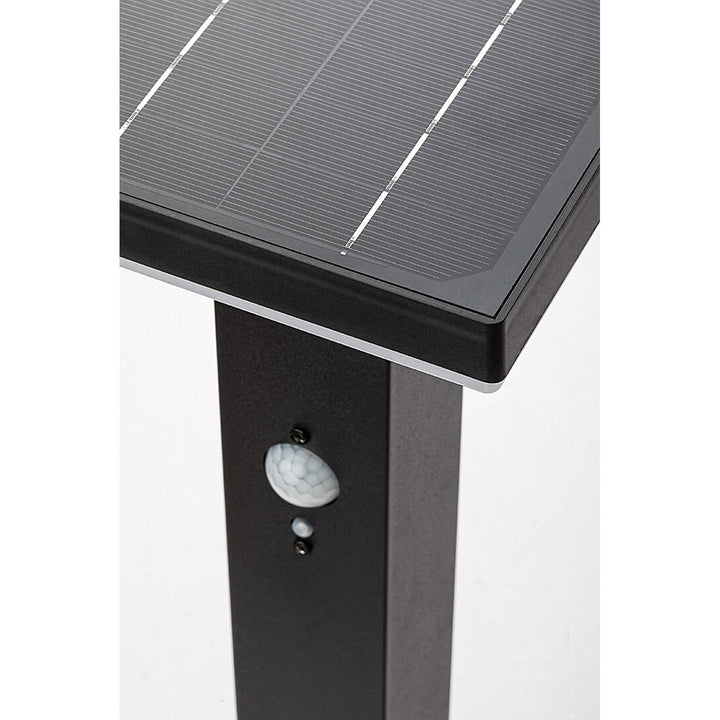 Rabalux-lampe, udendørs, solcelledrevet, gulvlampe, LED 4 W, IP44, sort, Geleen, 4 stk.