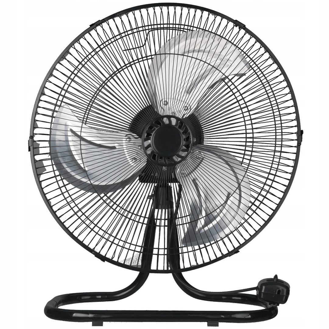 LTC-gulvventilator, 18", sort, justerbar højde, effekt 50 W, LXWT04C