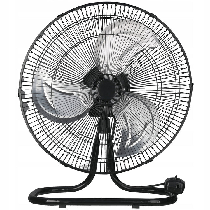 LTC-gulvventilator, 18", sort, justerbar højde, effekt 50 W, LXWT04C