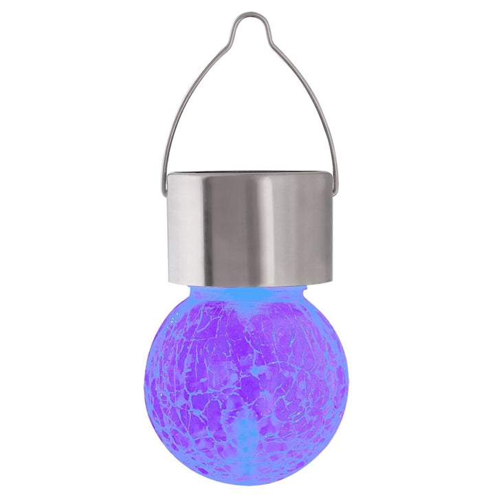 Rabalux Yola solcellelampe, 1 lm, IP44, farve: satinkrom, LED 0,06 W, 7850