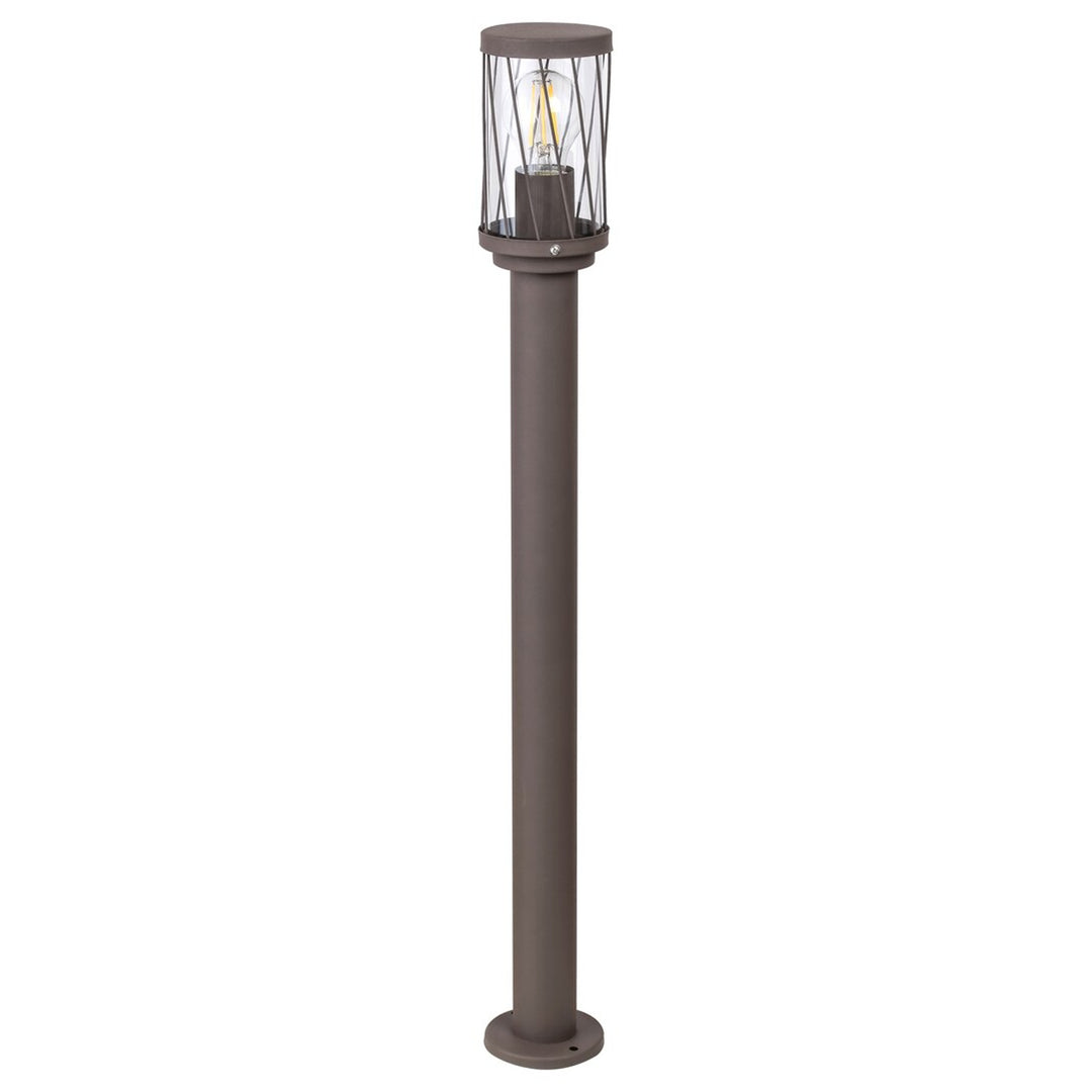 Rabalux Budapest havepælelampe, IP44, farve: brun, E27-skruefatning, maks. 40 W, 8890
