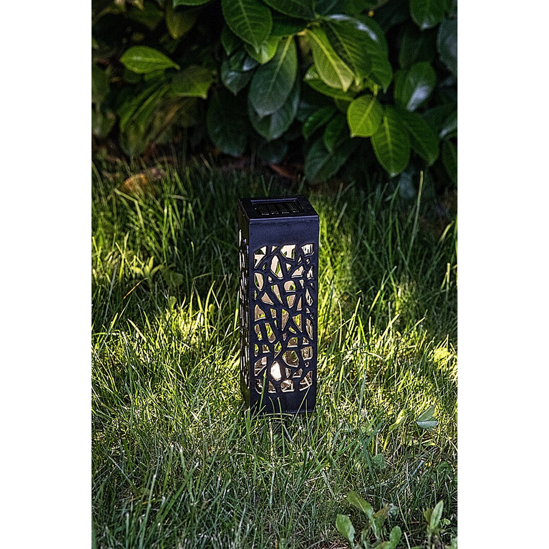 Mora solcellelampe, 2 lm, beskyttelsesklasse IP23, farve: sort, LED 0,16 W, 8949