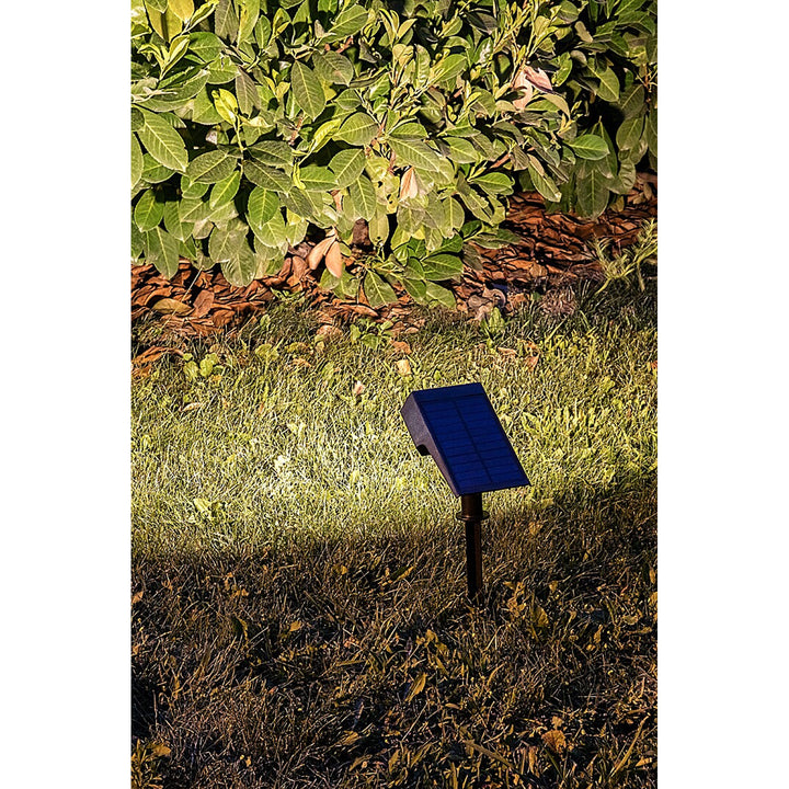 Rabalux Nantes solcellelampe, 50 LM IP65, sort, LED 0,5 W, 77088