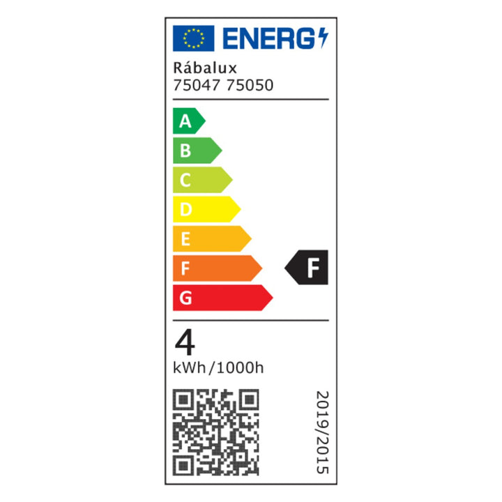 Rabalux Oliro LED-badeværelseslampe 4 W, krom, IP44, 4000 K, 75047