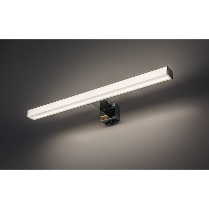 Rabalux Oliro LED-badeværelseslampe 6 W, krom, IP44, 4000 K, 75048