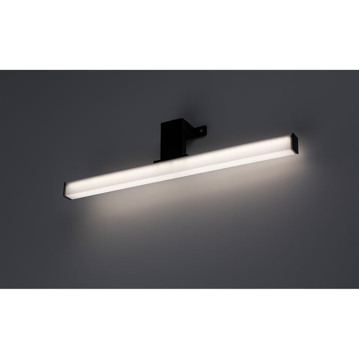 Rabalux Oliro LED-badeværelseslampe 6 W, sort, IP44, 4000 K, 75051