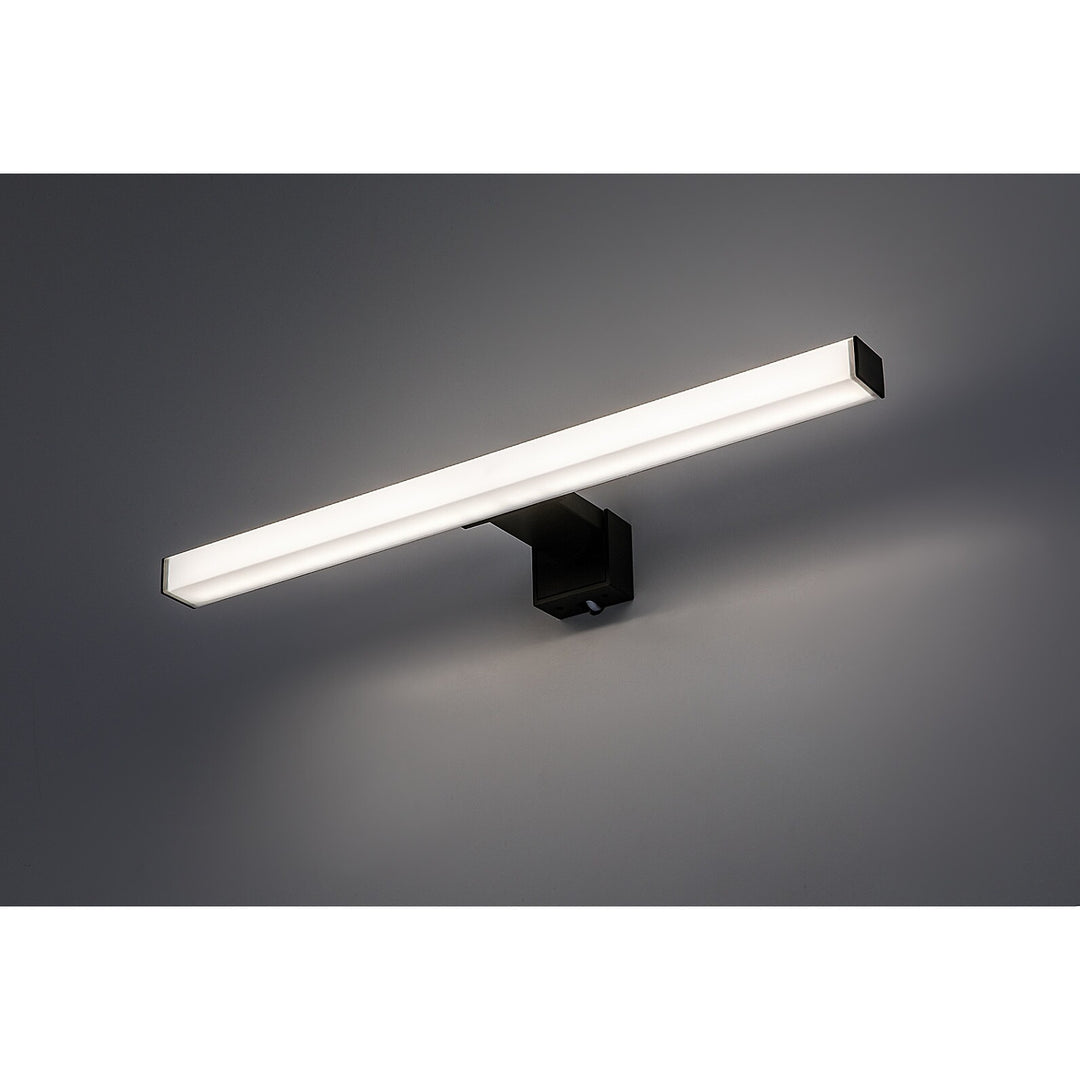 Rabalux Oliro LED-badeværelseslampe 6 W, sort, IP44, 4000 K, 75051