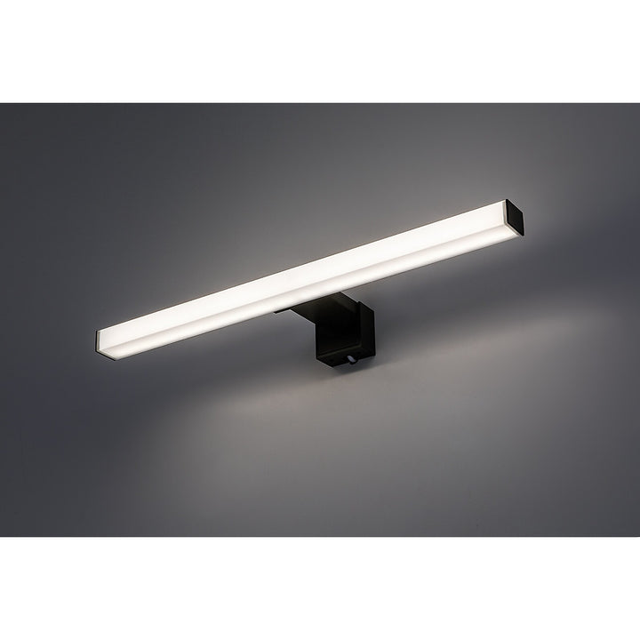 Rabalux Oliro LED-badeværelseslampe 6 W, sort, IP44, 4000 K, 75051
