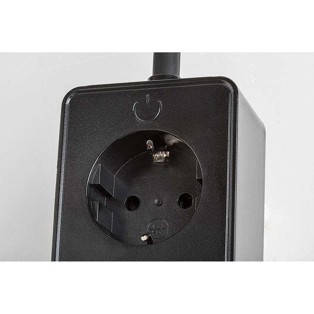 Rabalux Tivro væglampe, LED 4 W, sort, IP20, 3 farvetemperaturer: 3000, 4000, 6000, 71284