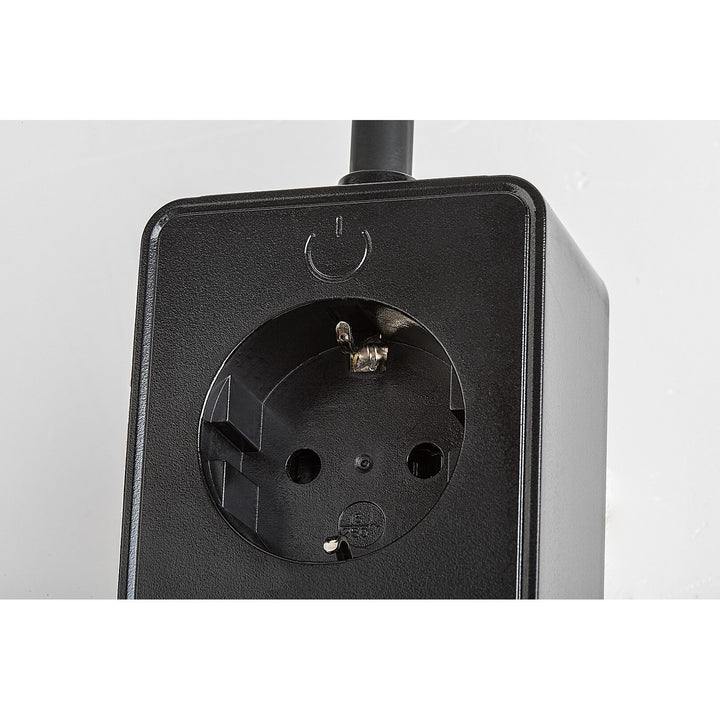 Rabalux Tivro væglampe, LED 4 W, sort, IP20, 3 farvetemperaturer: 3000, 4000, 6000, 71284
