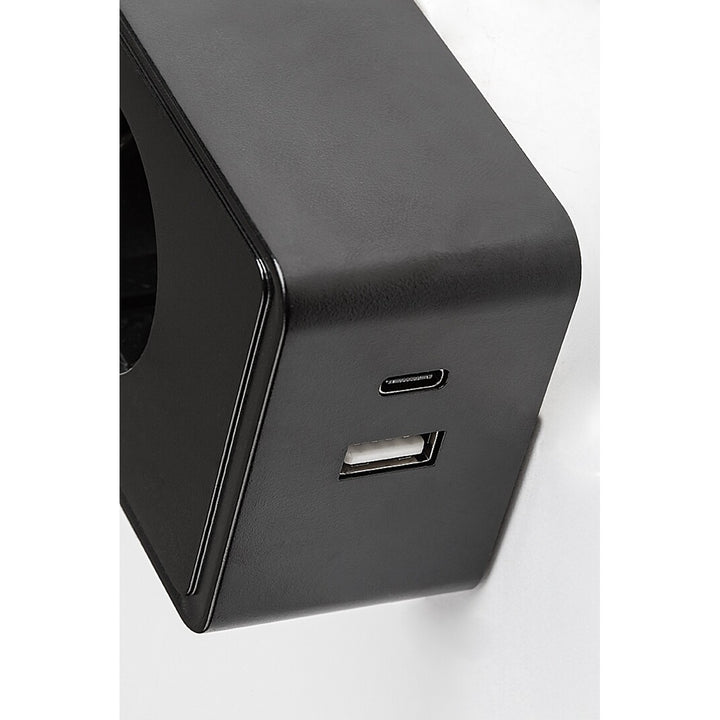 Rabalux Tivro væglampe, LED 4 W, sort, IP20, 3 farvetemperaturer: 3000, 4000, 6000, 71284