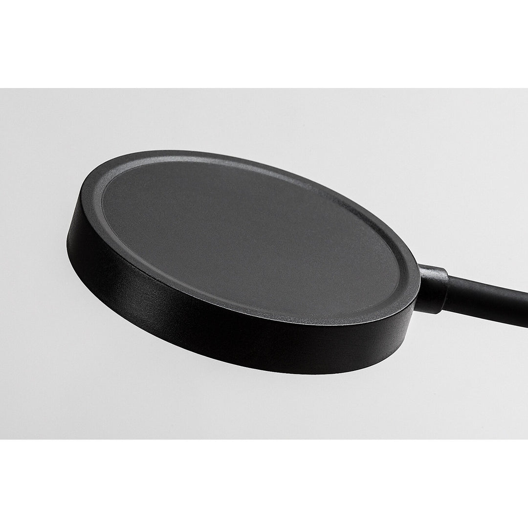 Rabalux Tivro væglampe, LED 4 W, sort, IP20, 3 farvetemperaturer: 3000, 4000, 6000, 71284