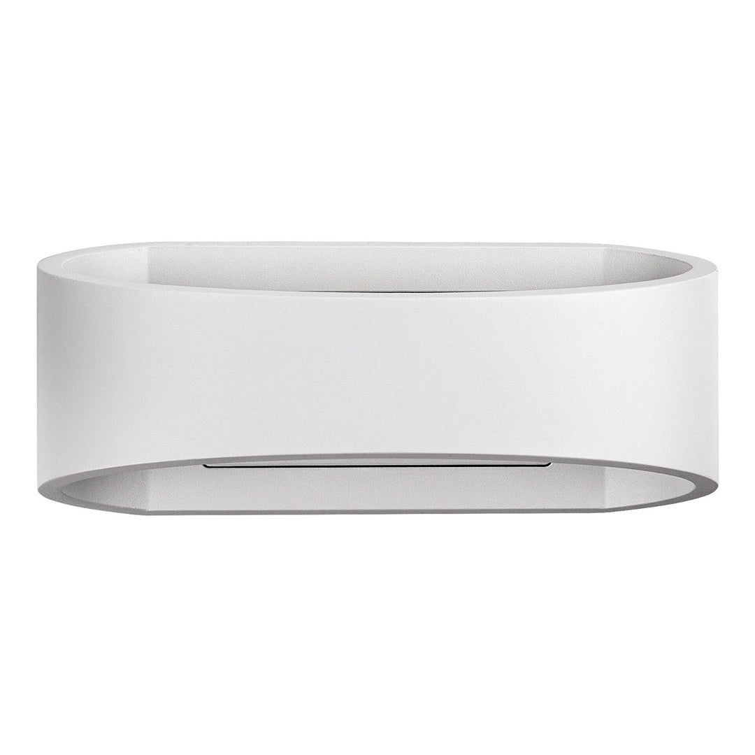 Rabalux Gerla udendørs væglampe, hvid, LED 9 W, IP54, 3000 K, 77178