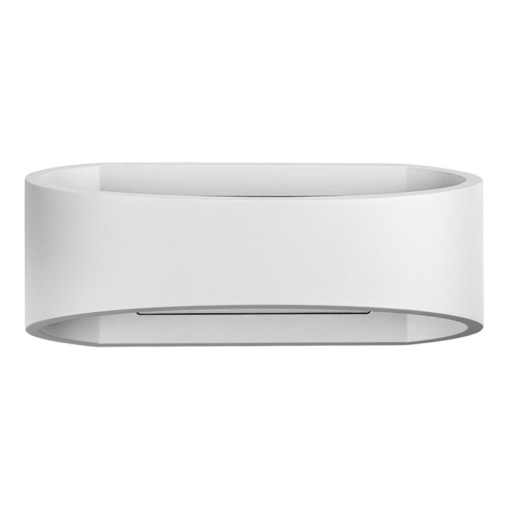 Rabalux Gerla udendørs væglampe, hvid, LED 9 W, IP54, 3000 K, 77178