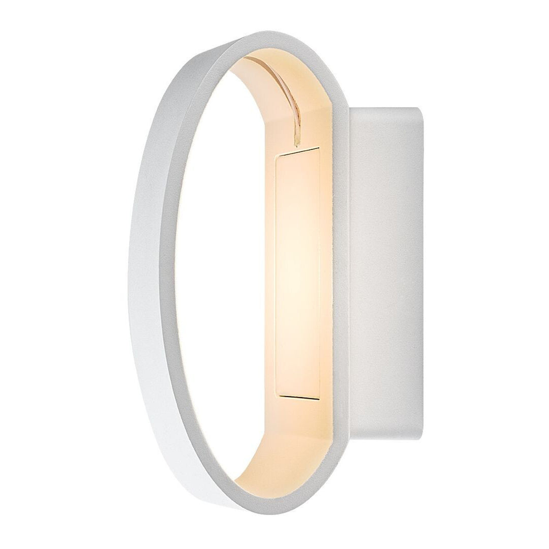 Rabalux Gerla udendørs væglampe, hvid, LED 9 W, IP54, 3000 K, 77178