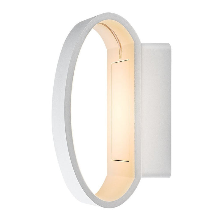Rabalux Gerla udendørs væglampe, hvid, LED 9 W, IP54, 3000 K, 77178
