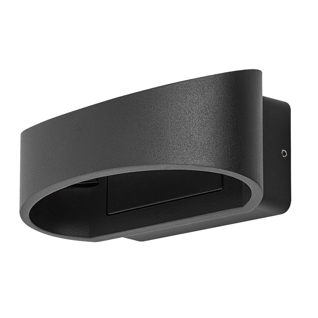 Rabalux Gerla udendørs væglampe, antracit, LED 9 W, IP54, 3000 K, 77179