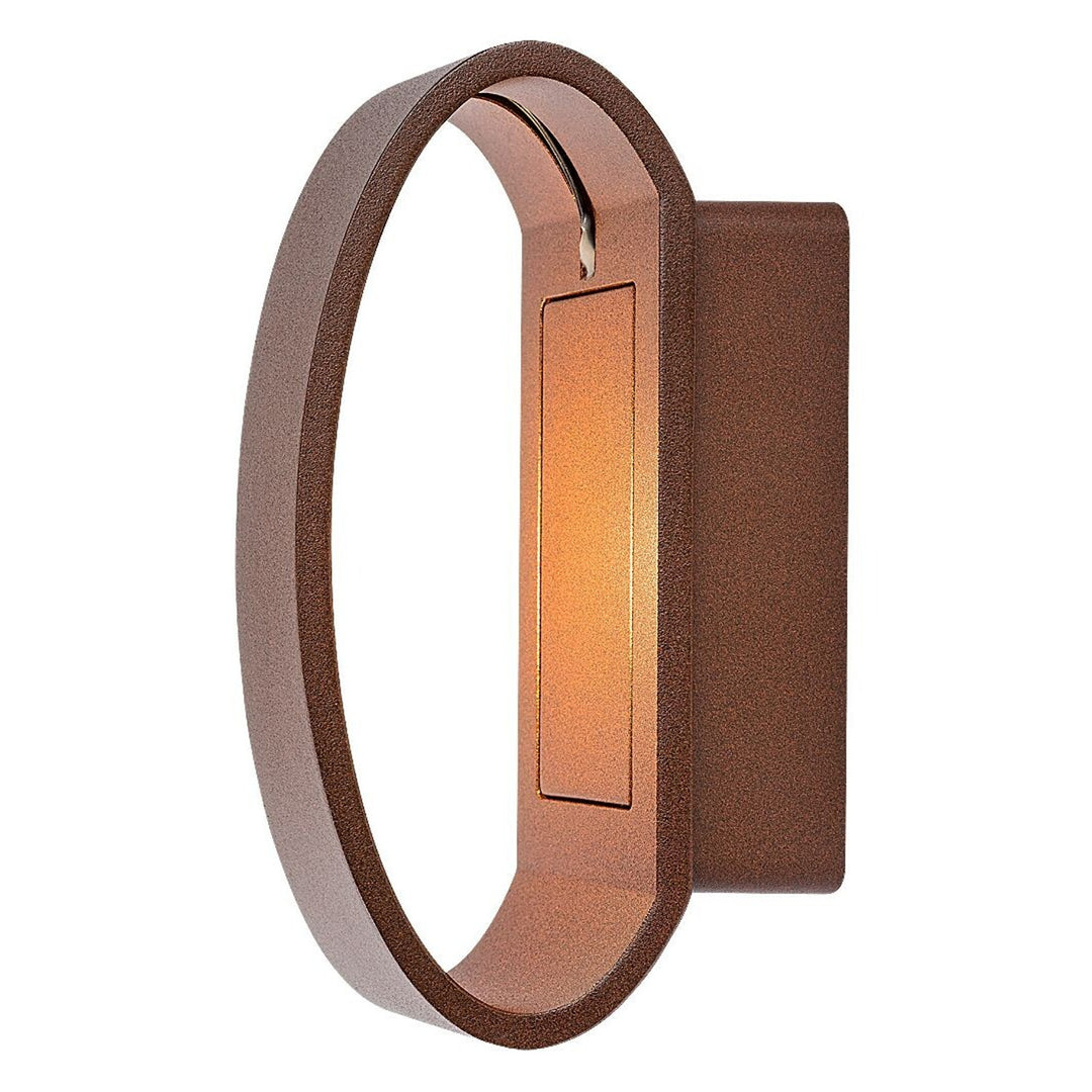 Rabalux Gerla udendørs væglampe, brun, LED 9 W, IP54, 3000 K, 77180
