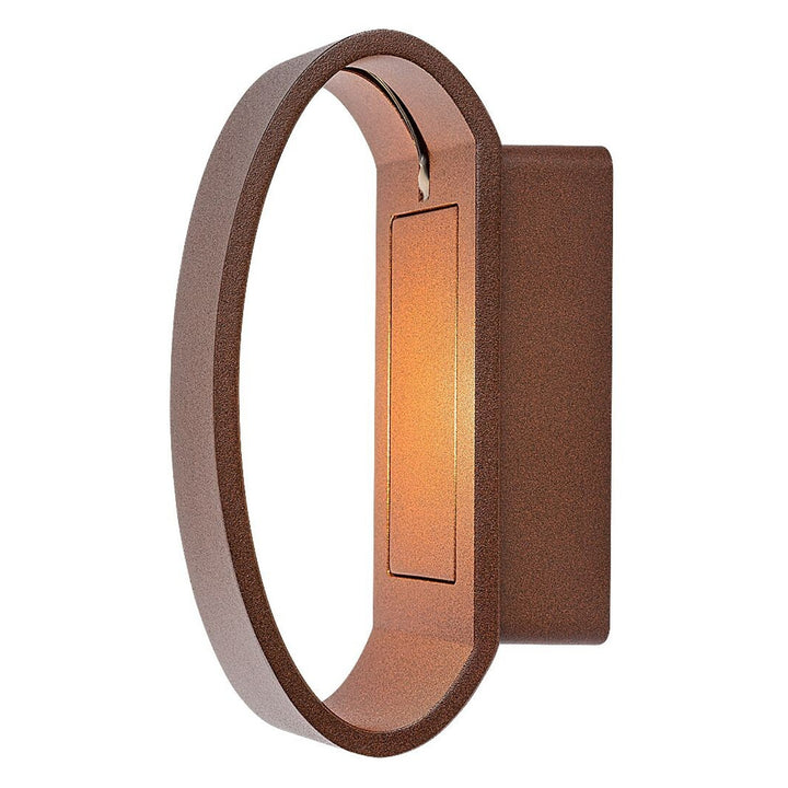 Rabalux Gerla udendørs væglampe, brun, LED 9 W, IP54, 3000 K, 77180