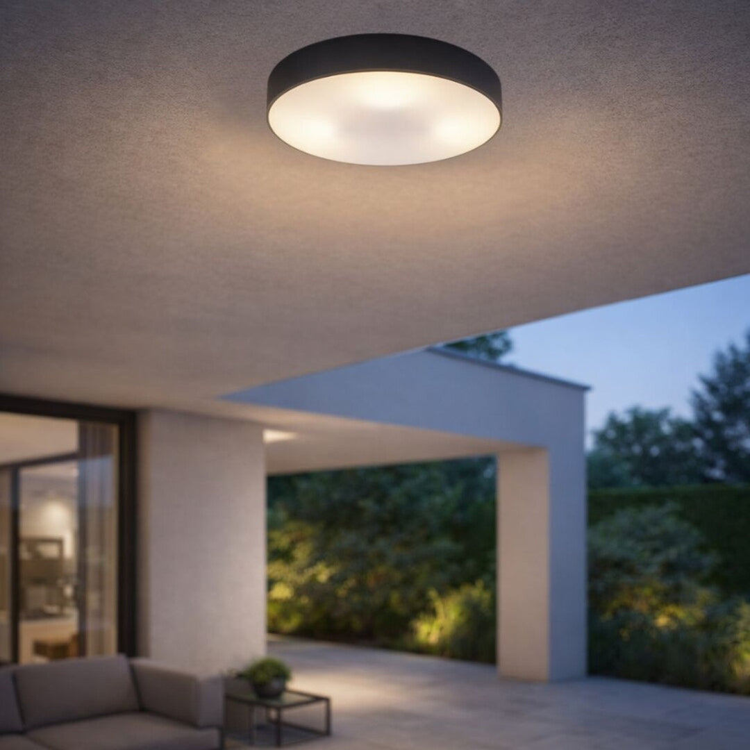 Rabalix Dolen-lampe, sort, 3x E27, maks. 9 W, IP43, 75066