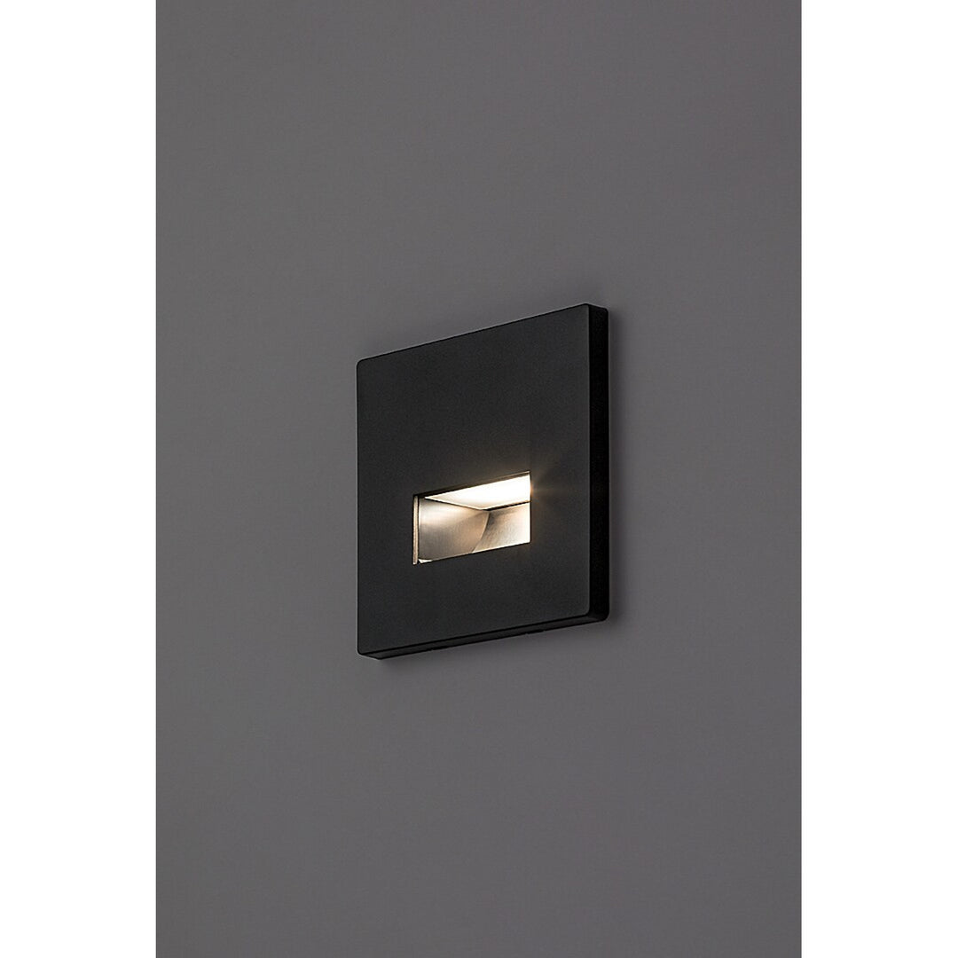 Lunca LED-lampe 1 W, IP20, sort, justerbar lysfarve 3000, 4500, 6500 K, 77195