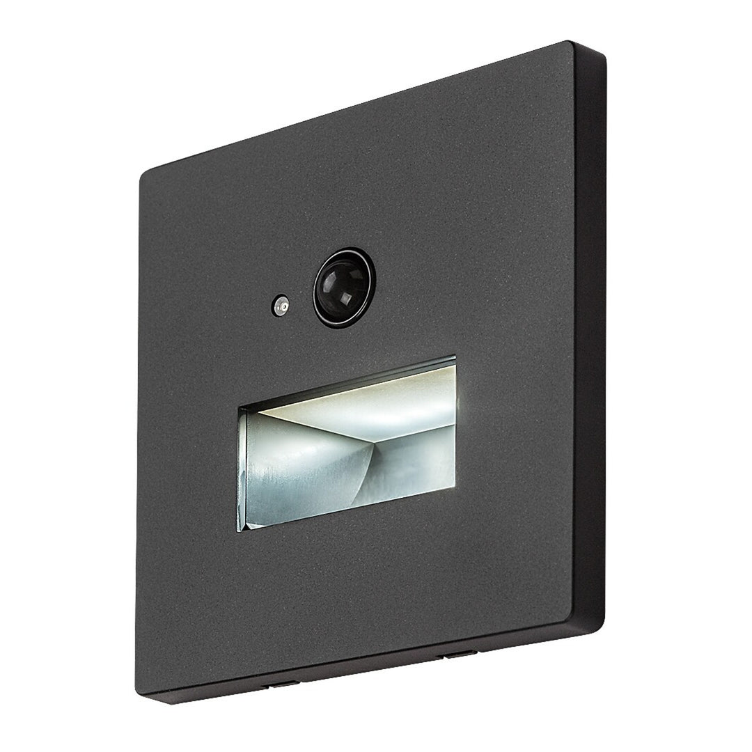 Lunca LED-lampe 1 W IP20 sort 3000, 4500, 6500 K bevægelsessensor, lyssensor, 77197
