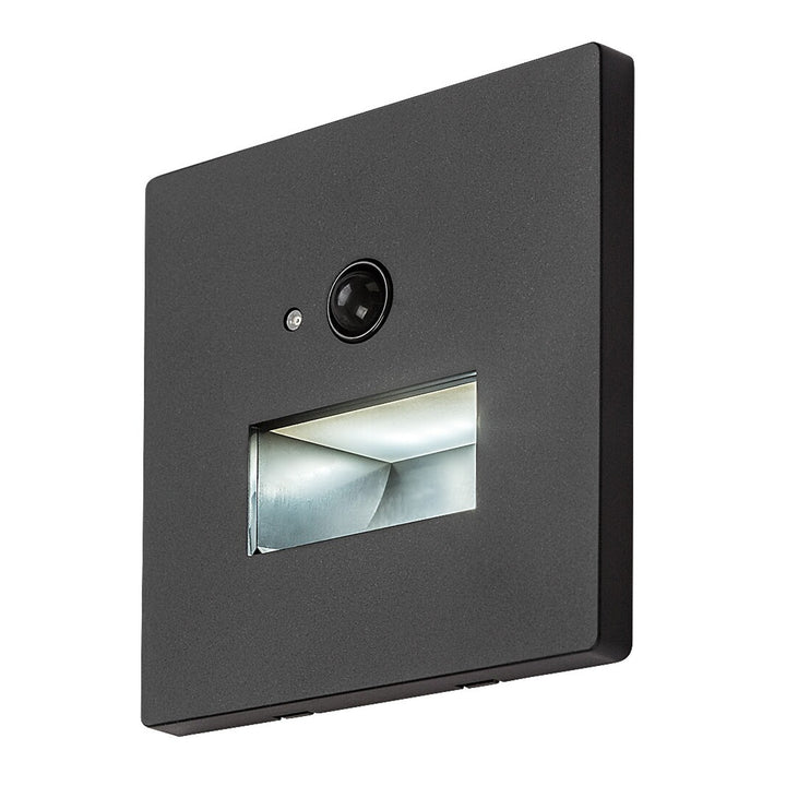 Lunca LED-lampe 1 W IP20 sort 3000, 4500, 6500 K bevægelsessensor, lyssensor, 77197