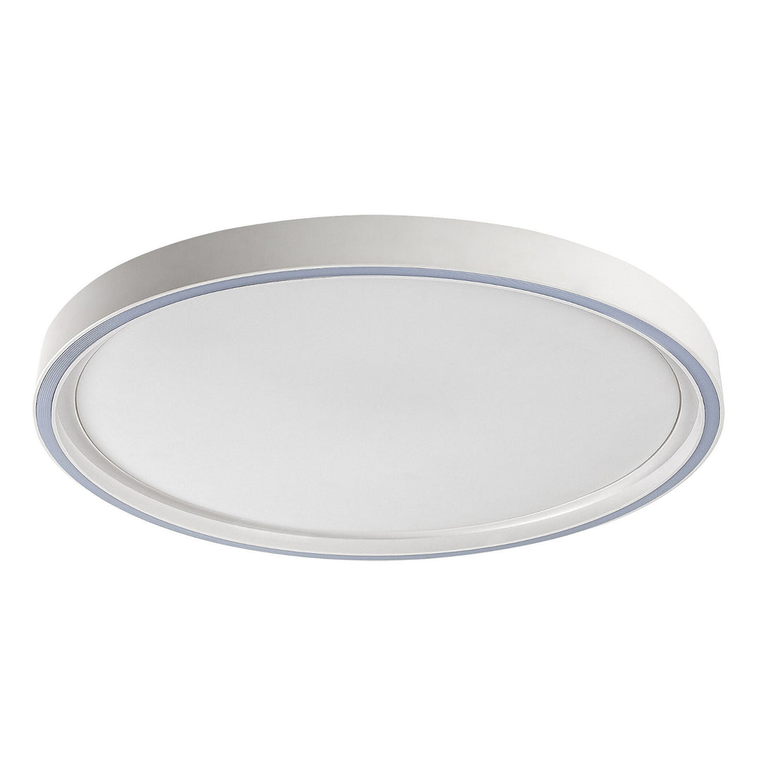 Rabalux Zerina loftslampe, 31 W, IP40, hvid, 3000–6500 K, hukommelsesfunktion, med fjernbetjening, timerfunktion, natlampeeffekt, 75086