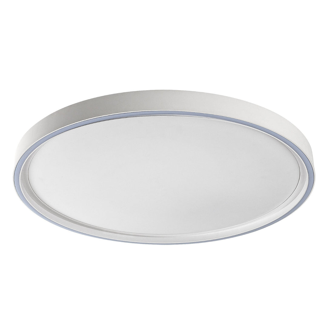 Rabalux Zerina loftslampe, 54 W, IP40, hvid, 3000–6500 K, hukommelsesfunktion, med fjernbetjening, timerfunktion, natlampeeffekt, 75087