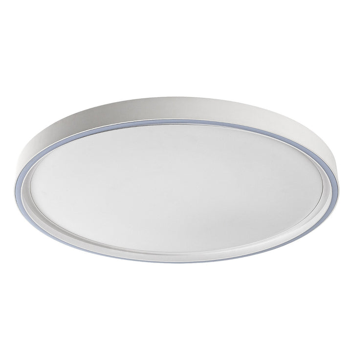 Rabalux Zerina loftslampe, 54 W, IP40, hvid, 3000–6500 K, hukommelsesfunktion, med fjernbetjening, timerfunktion, natlampeeffekt, 75087