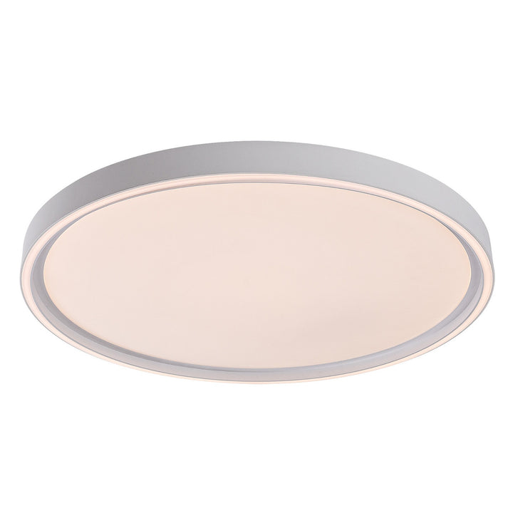 Rabalux Zerina loftslampe, 54 W, IP40, hvid, 3000–6500 K, hukommelsesfunktion, med fjernbetjening, timerfunktion, natlampeeffekt, 75087