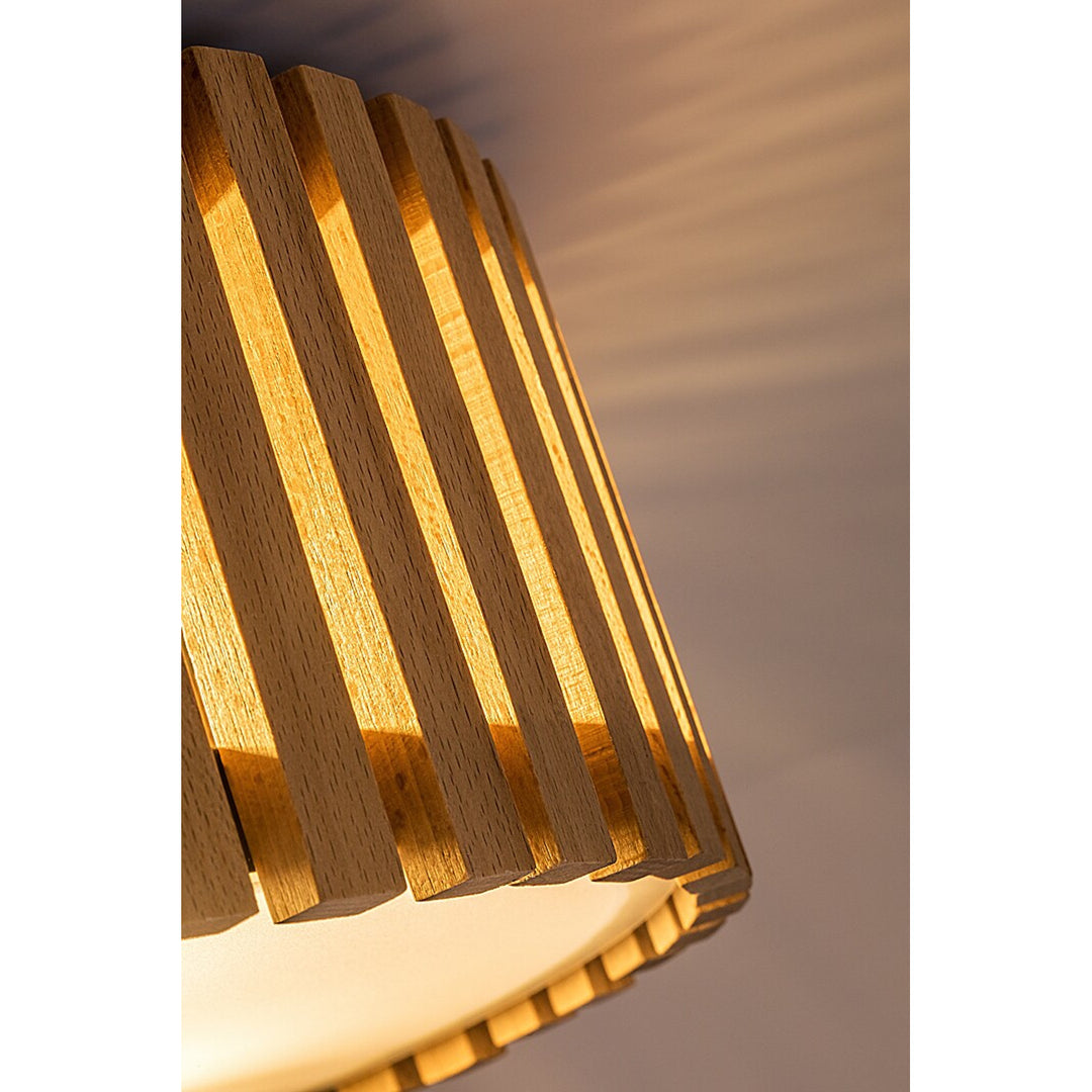 Rabalux Noxelle loftslampe E27 3x MAX 25W IP20, mat sort/træ, 71420