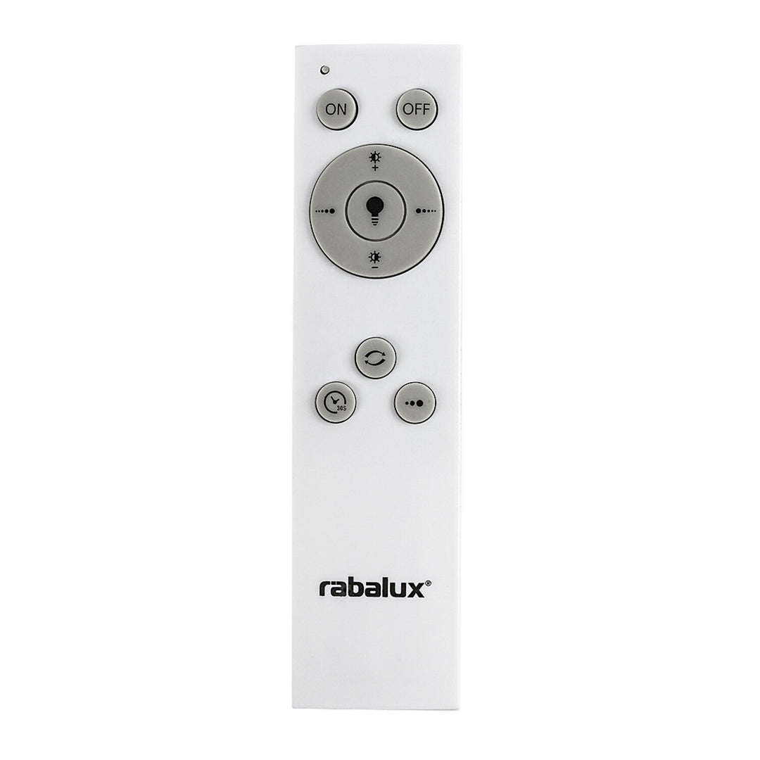 Pastello LED-lampe 48 W IP20, grå-beige, 3000–6500 K, hukommelsesfunktion med fjernbetjening, timerfunktion, natlampeeffekt, 71345