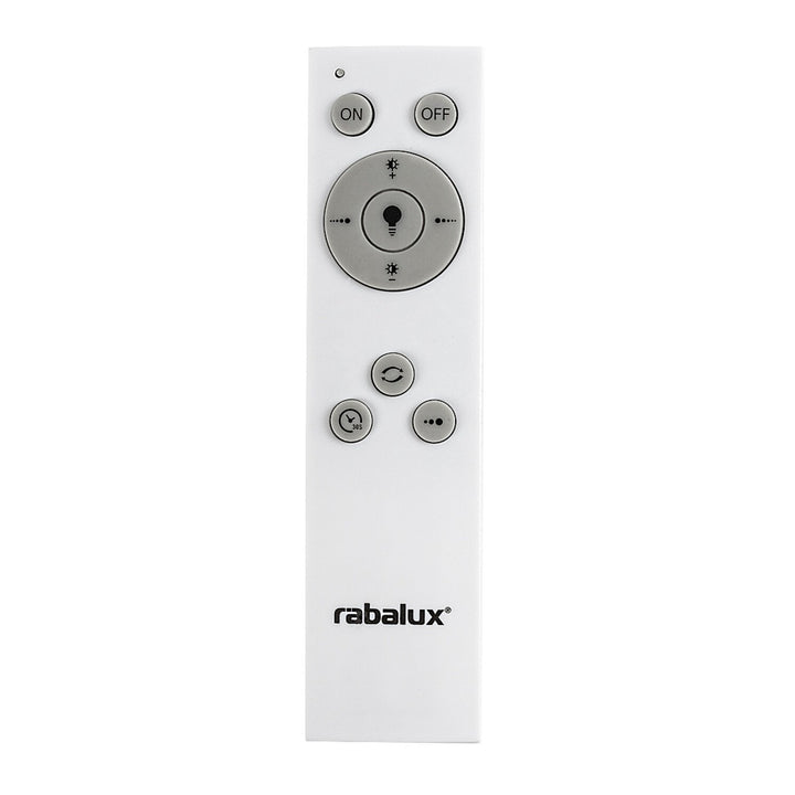 Pastello LED-lampe 48 W IP20, grå-beige, 3000–6500 K, hukommelsesfunktion med fjernbetjening, timerfunktion, natlampeeffekt, 71345