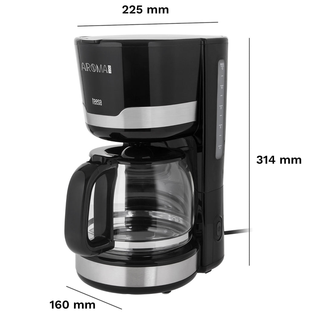 Teesa AROMA 100 filterkaffemaskine, 1,5 l, effekt 1000 W