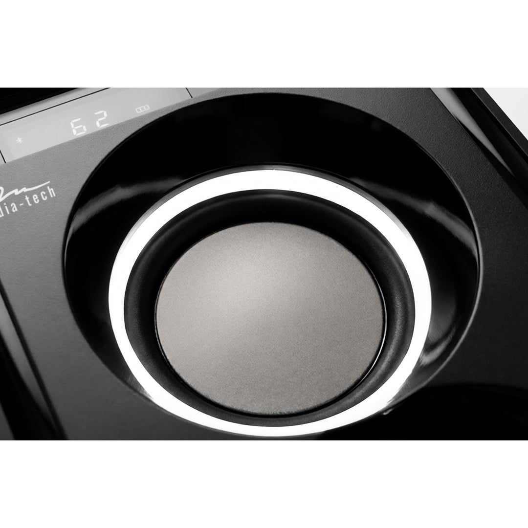 OVERBOX MT3186 bærbar Bluetooth-højttaler, FM-radio, understøtter SD-kort og USB, RMS-effekt 30 W, Mediatech